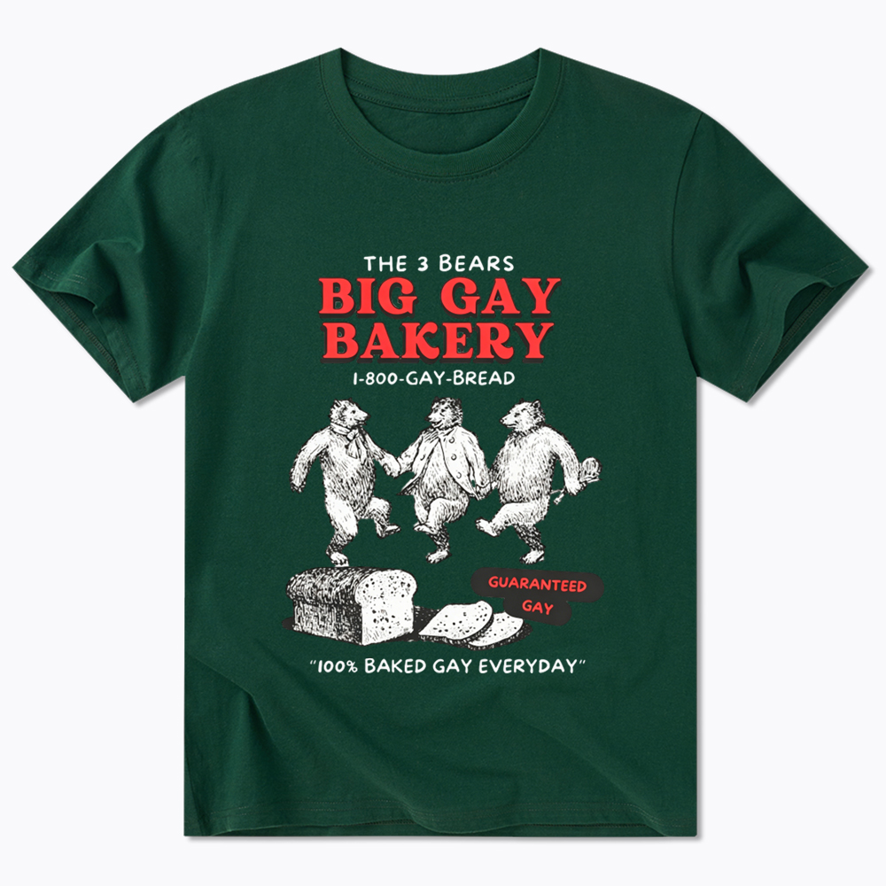 3 Bears Big Gay Bakery Classic T-Shirt