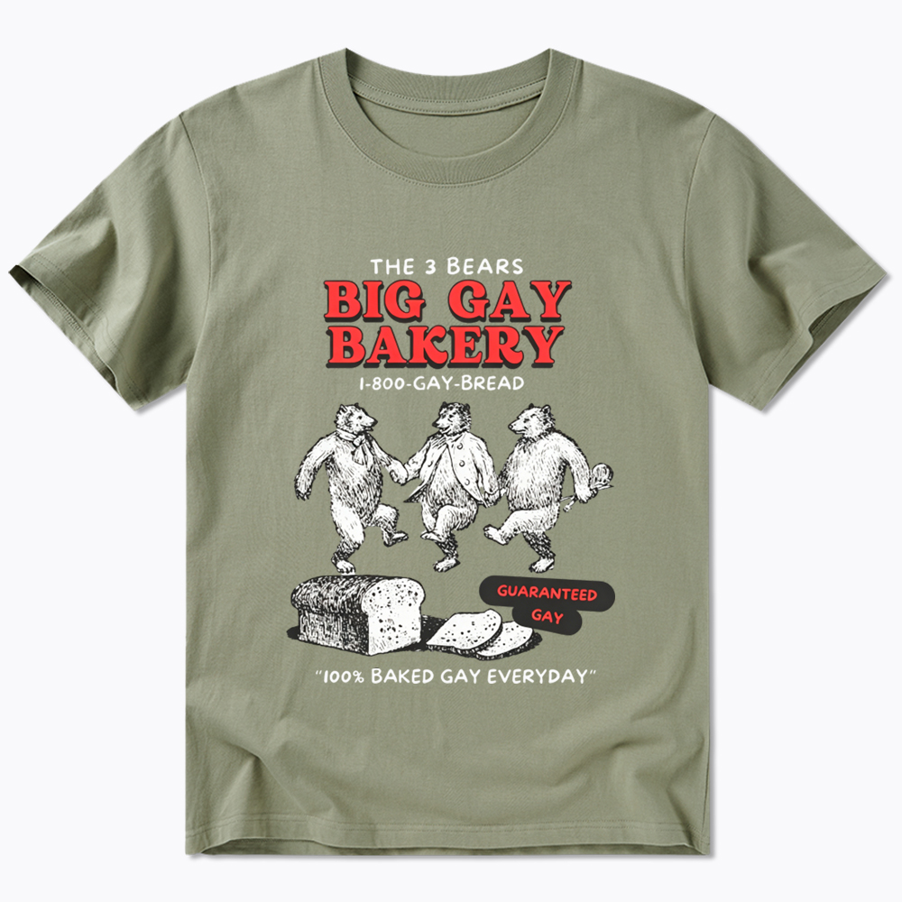 3 Bears Big Gay Bakery Classic T-Shirt