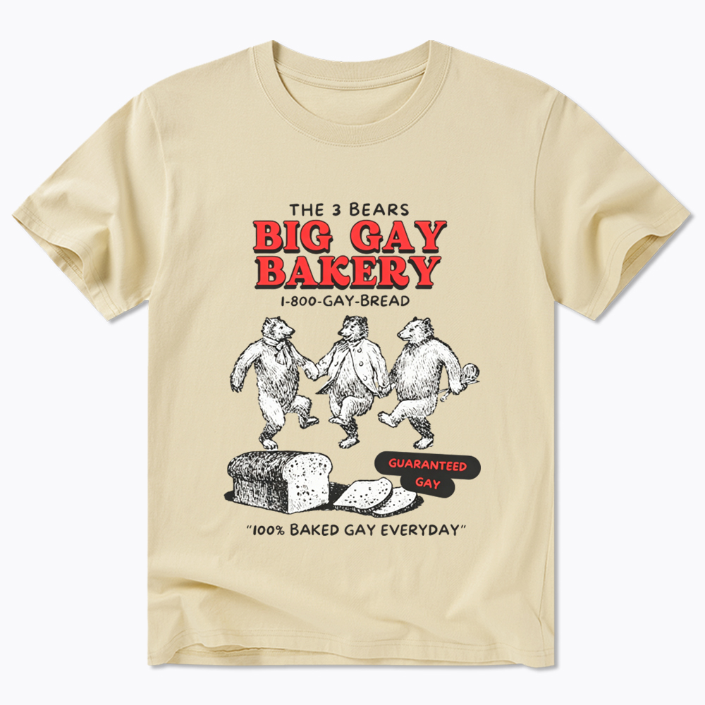 3 Bears Big Gay Bakery Classic T-Shirt