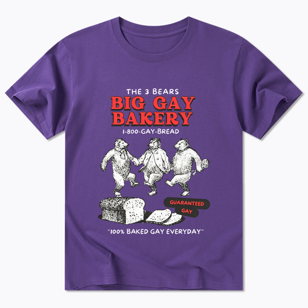 3 Bears Big Gay Bakery Classic T-Shirt