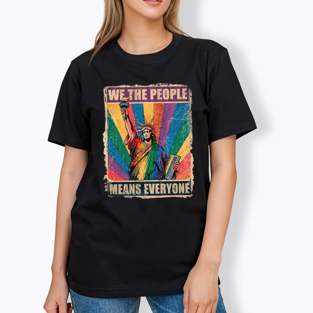 We the People Means Everyone LGBT Pride Classic T-Shirt
