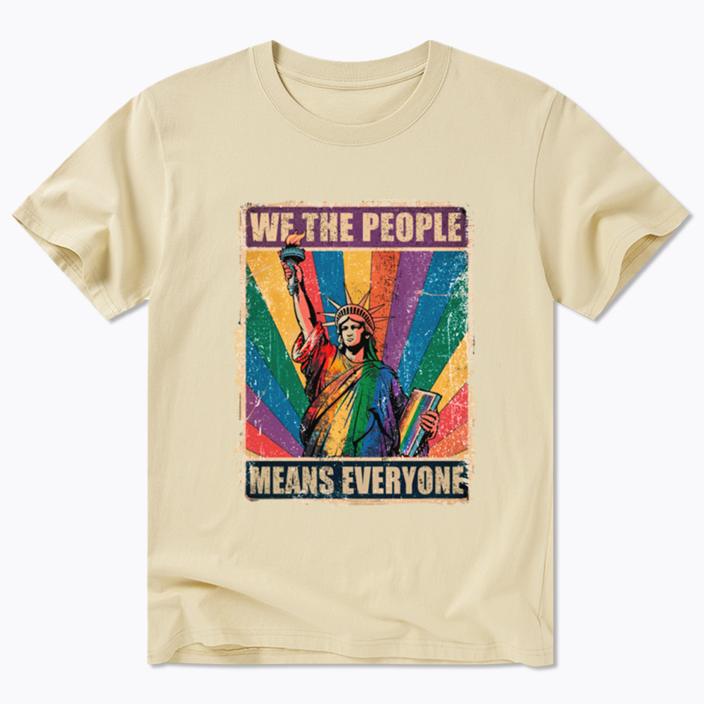 We the People Means Everyone LGBT Pride Classic T-Shirt