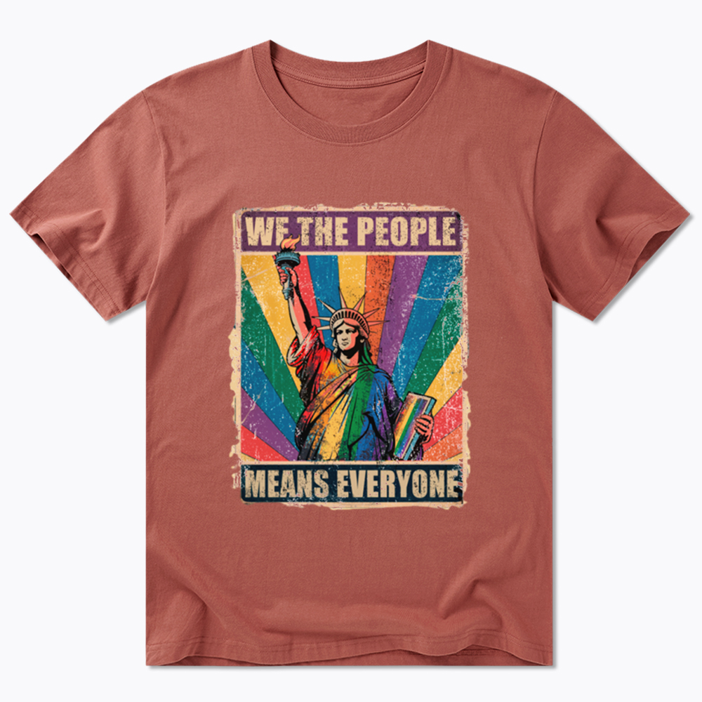 We the People Means Everyone LGBT Pride Classic T-Shirt