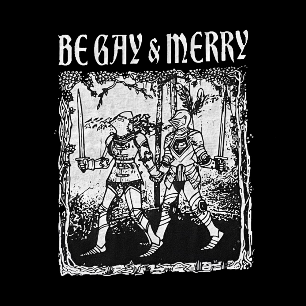 Merry Black Kids Washed T-Shirts