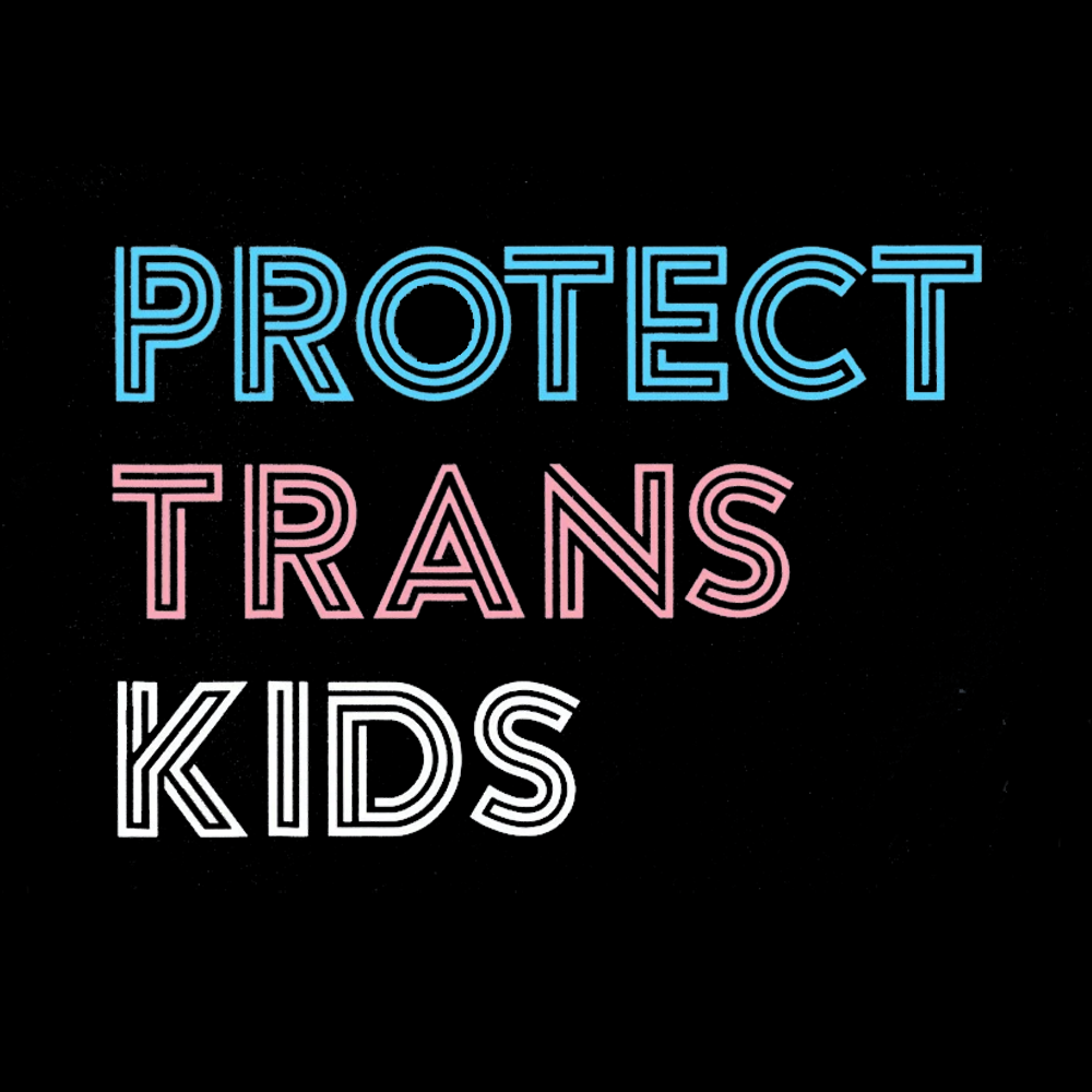 Protect Trans Kids Washed T-Shirts