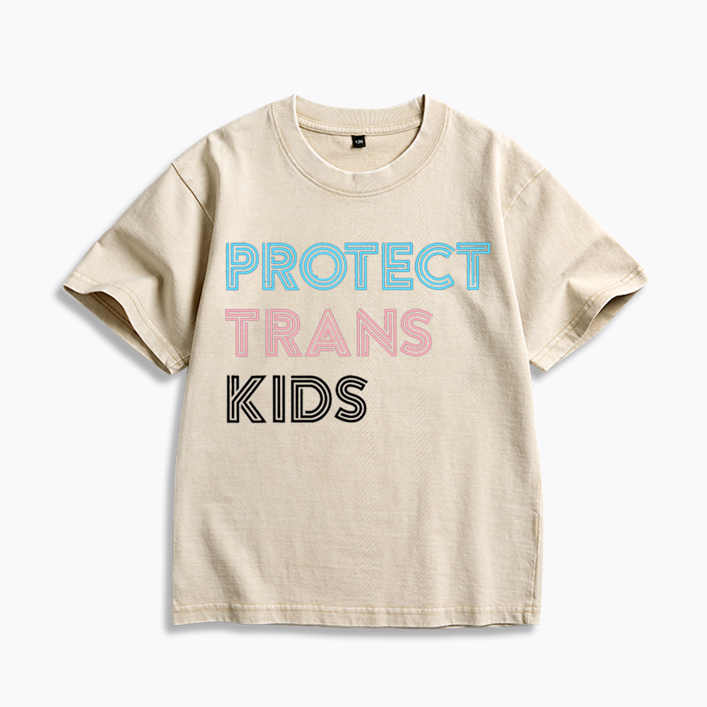 Protect Trans Kids Washed T-Shirts