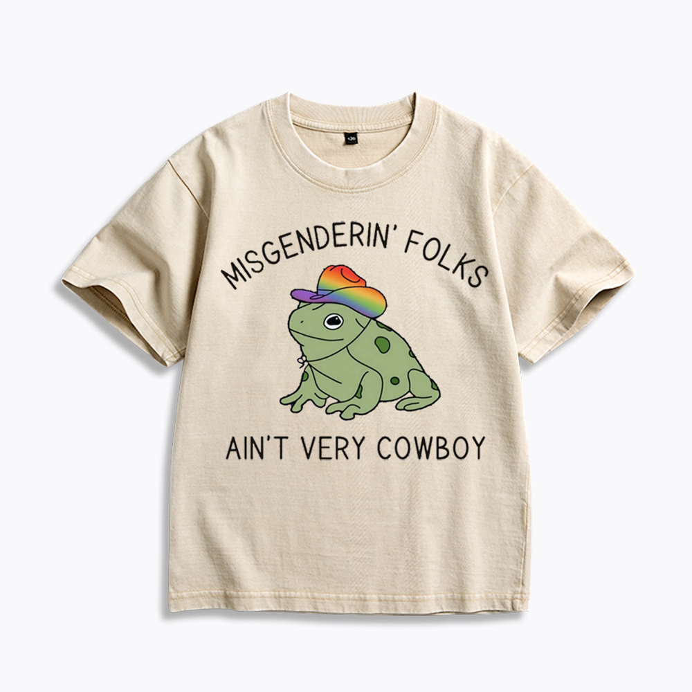 Trans Pride Kids Washed T-Shirts