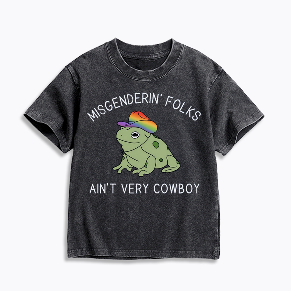 Trans Pride Kids Washed T-Shirts
