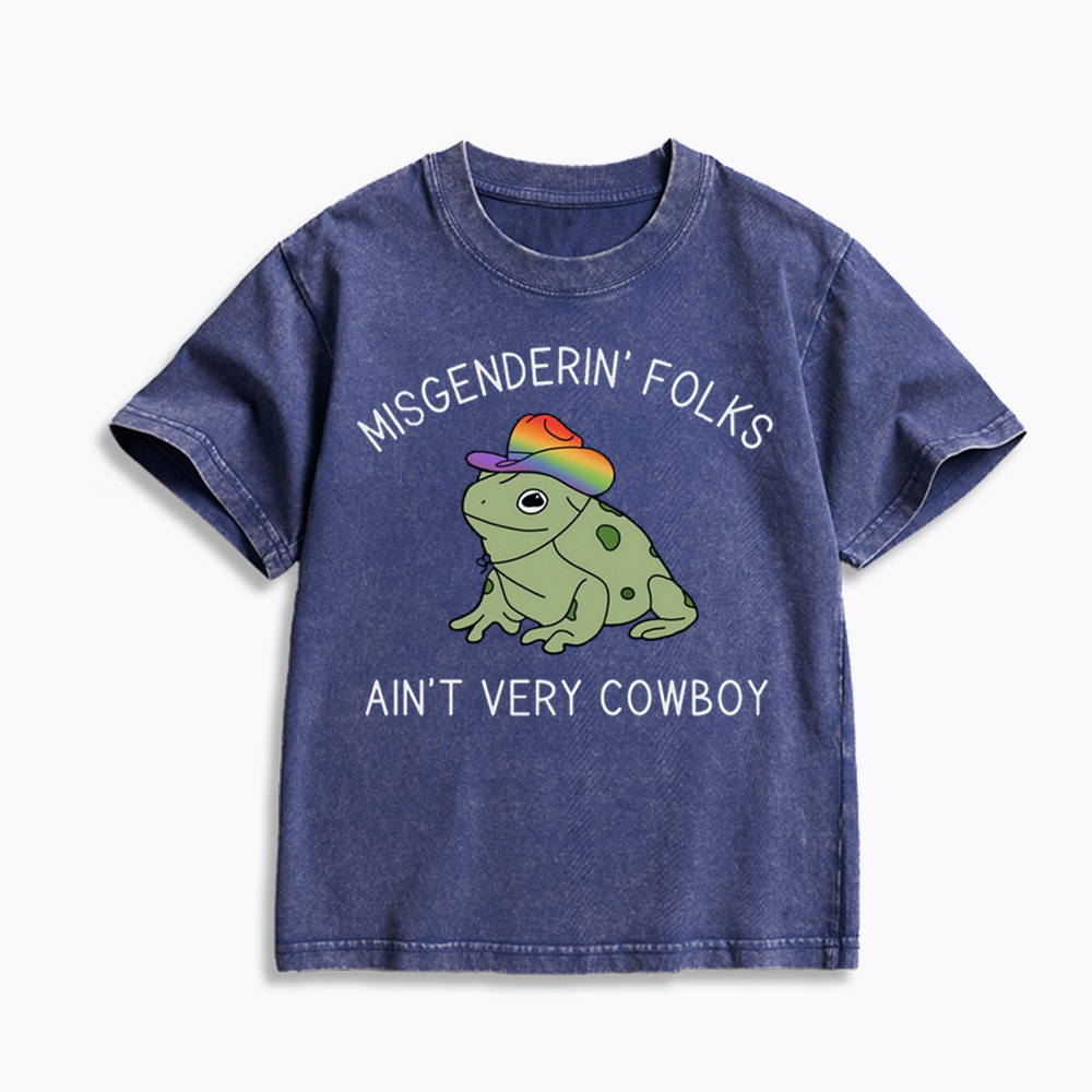 Trans Pride Kids Washed T-Shirts
