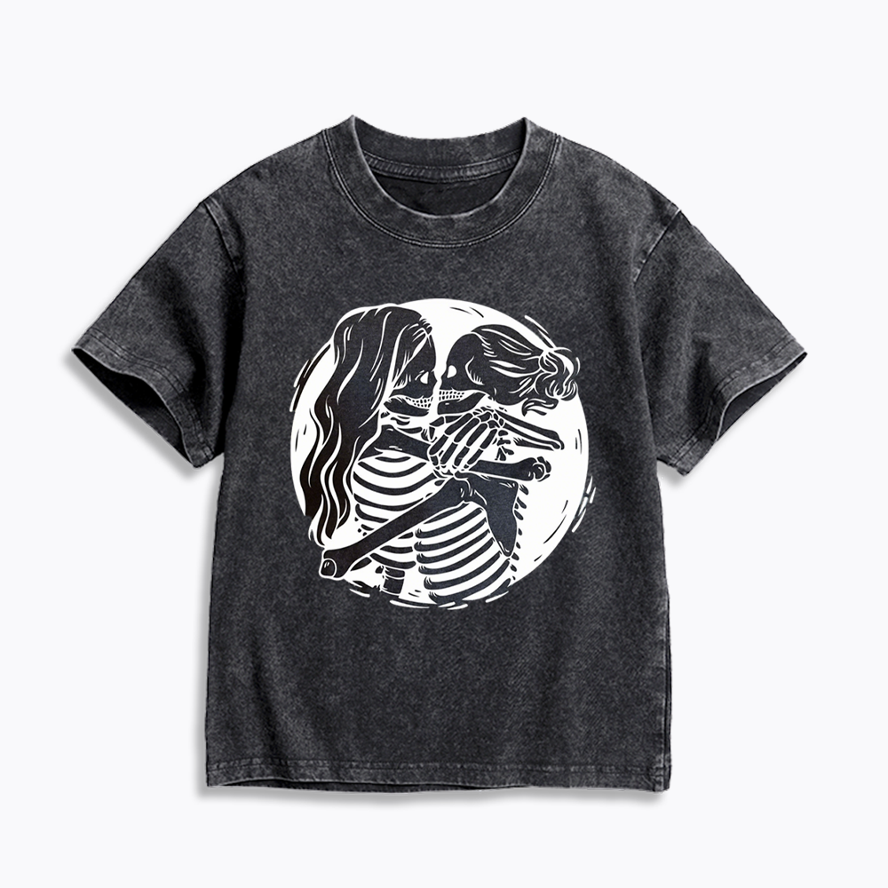 Queer Love Kids Washed T-Shirts