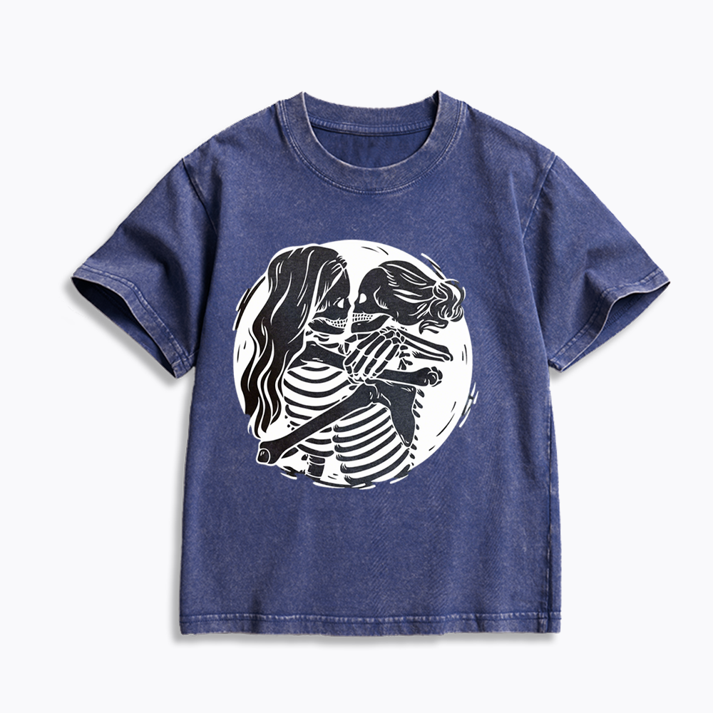 Queer Love Kids Washed T-Shirts