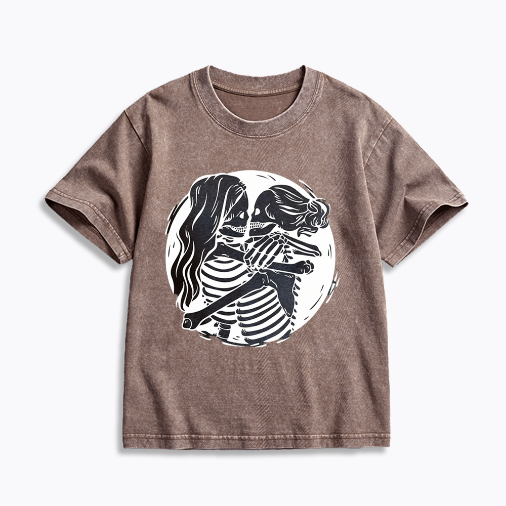 Queer Love Kids Washed T-Shirts