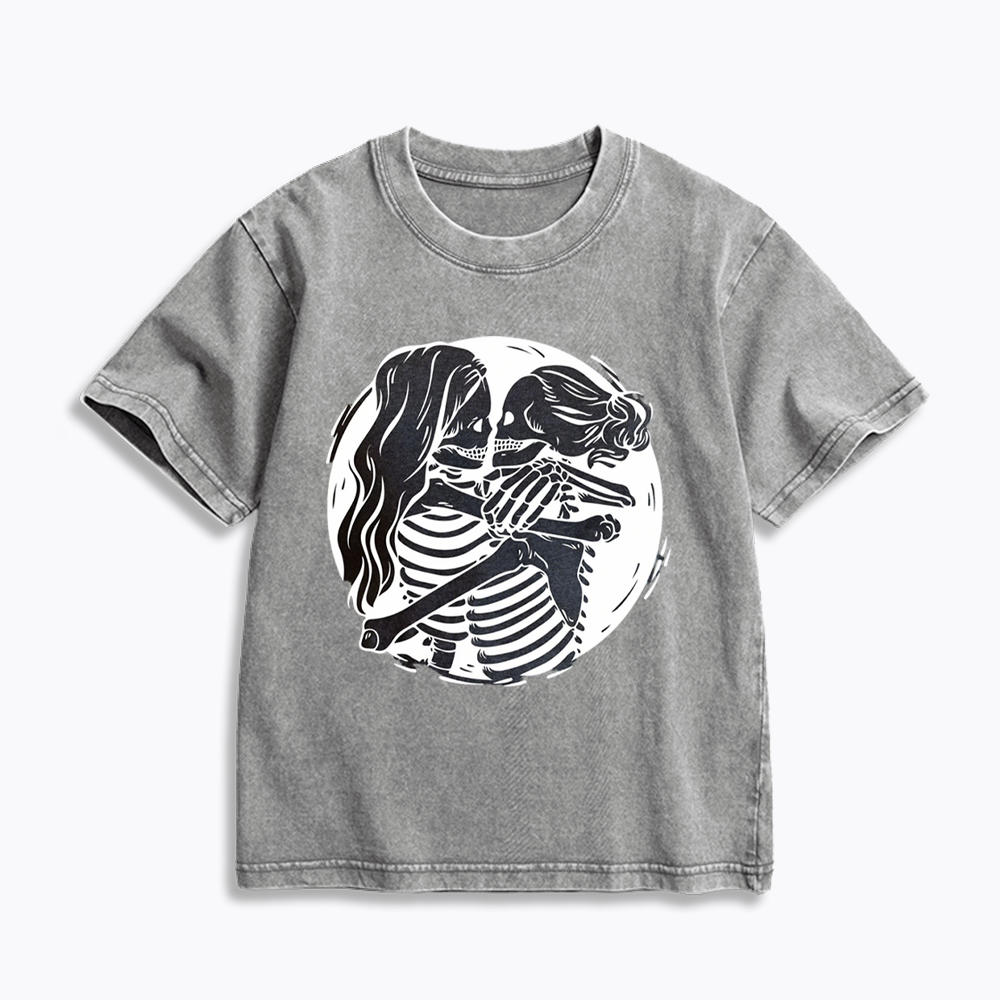 Queer Love Kids Washed T-Shirts