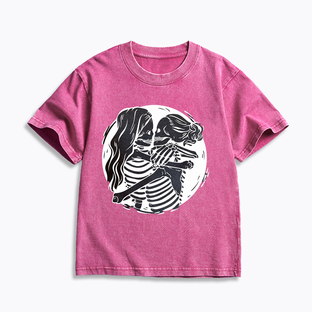 Queer Love Kids Washed T-Shirts