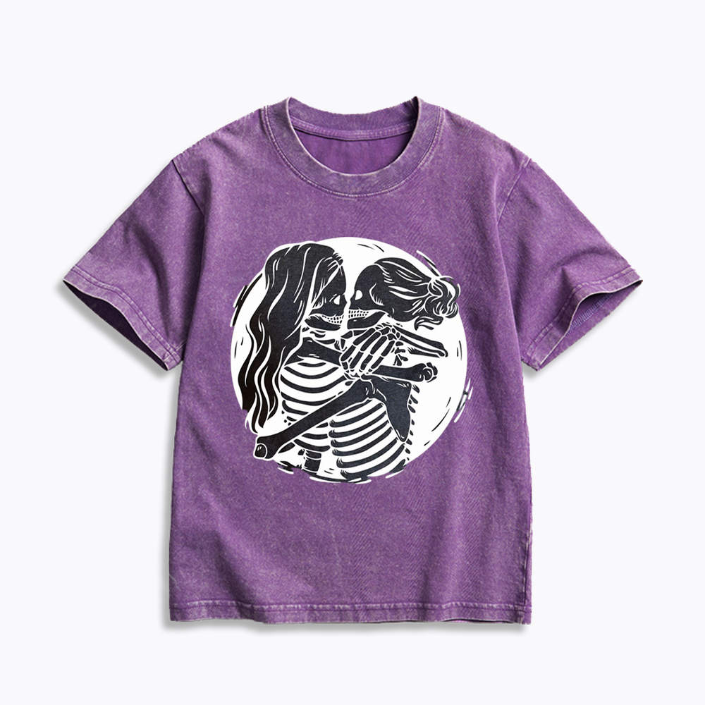 Queer Love Kids Washed T-Shirts