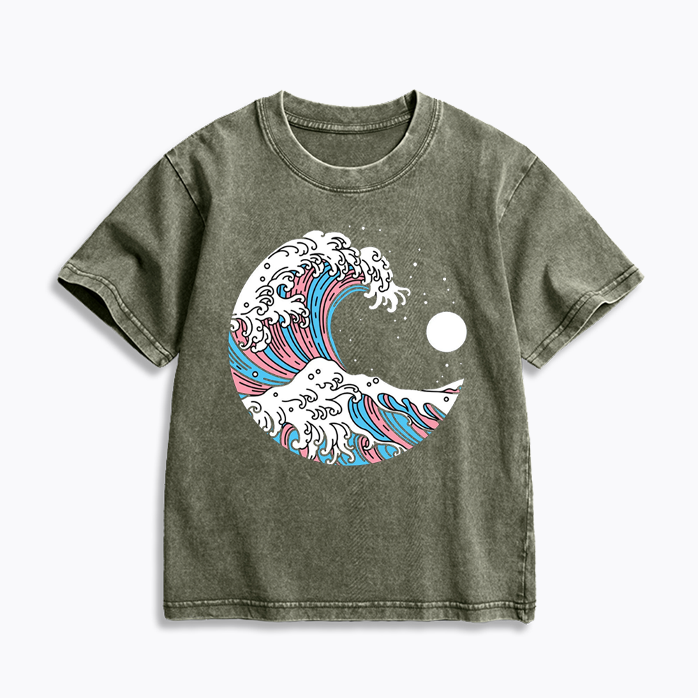 Transgender Kids Washed T-Shirts