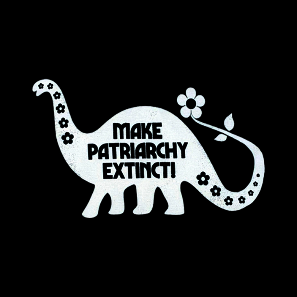 Make Patriarchy Extinct Off Shoulder T-Shirt