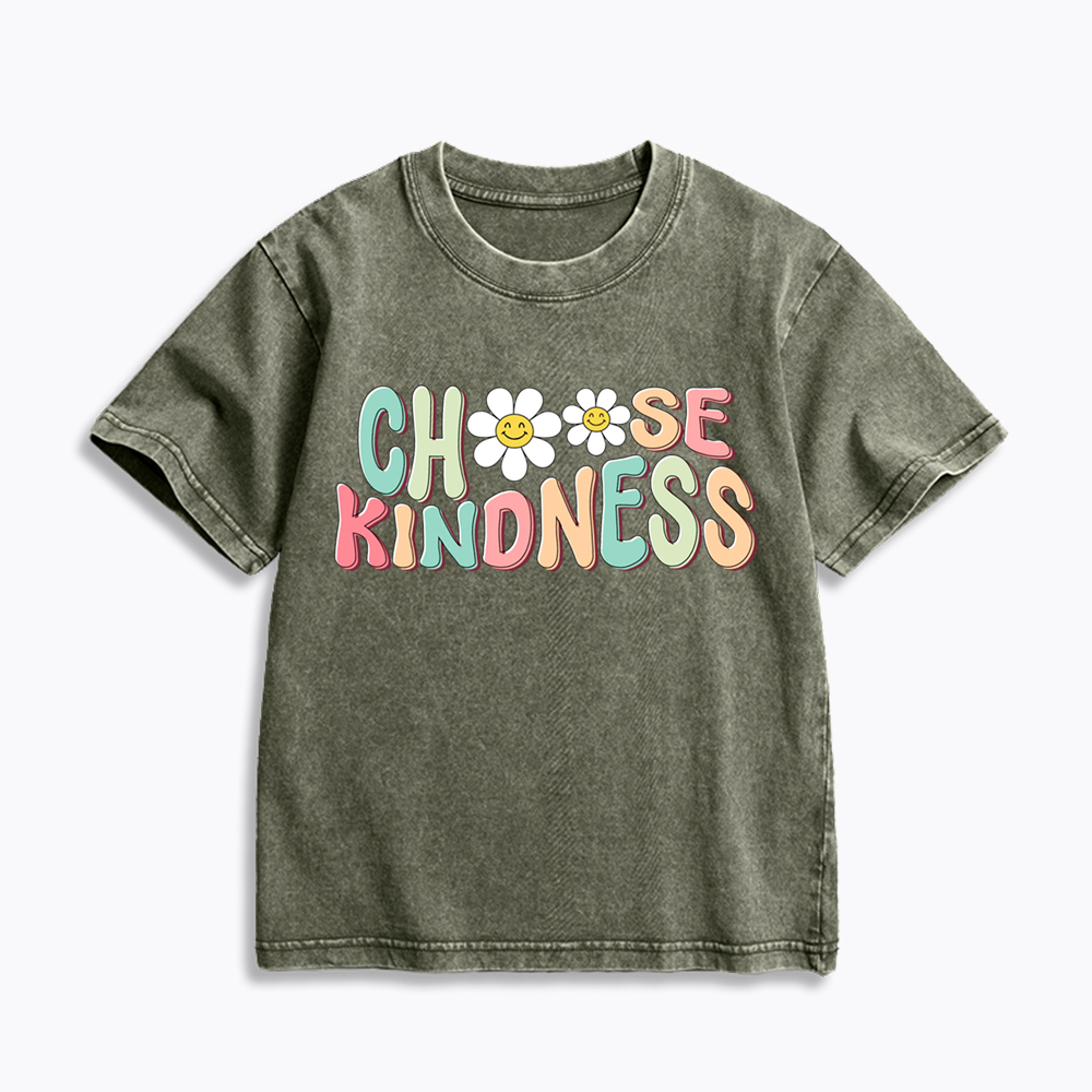 Choose Kindness Kids Washed T-Shirt