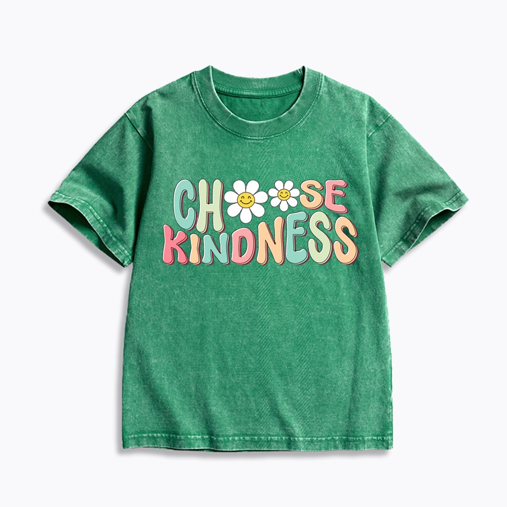 Choose Kindness Kids Washed T-Shirt