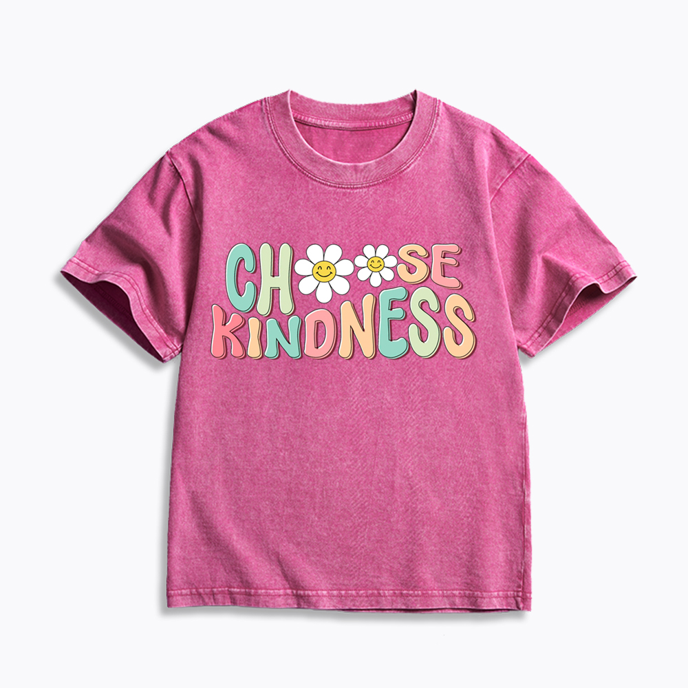 Choose Kindness Kids Washed T-Shirt