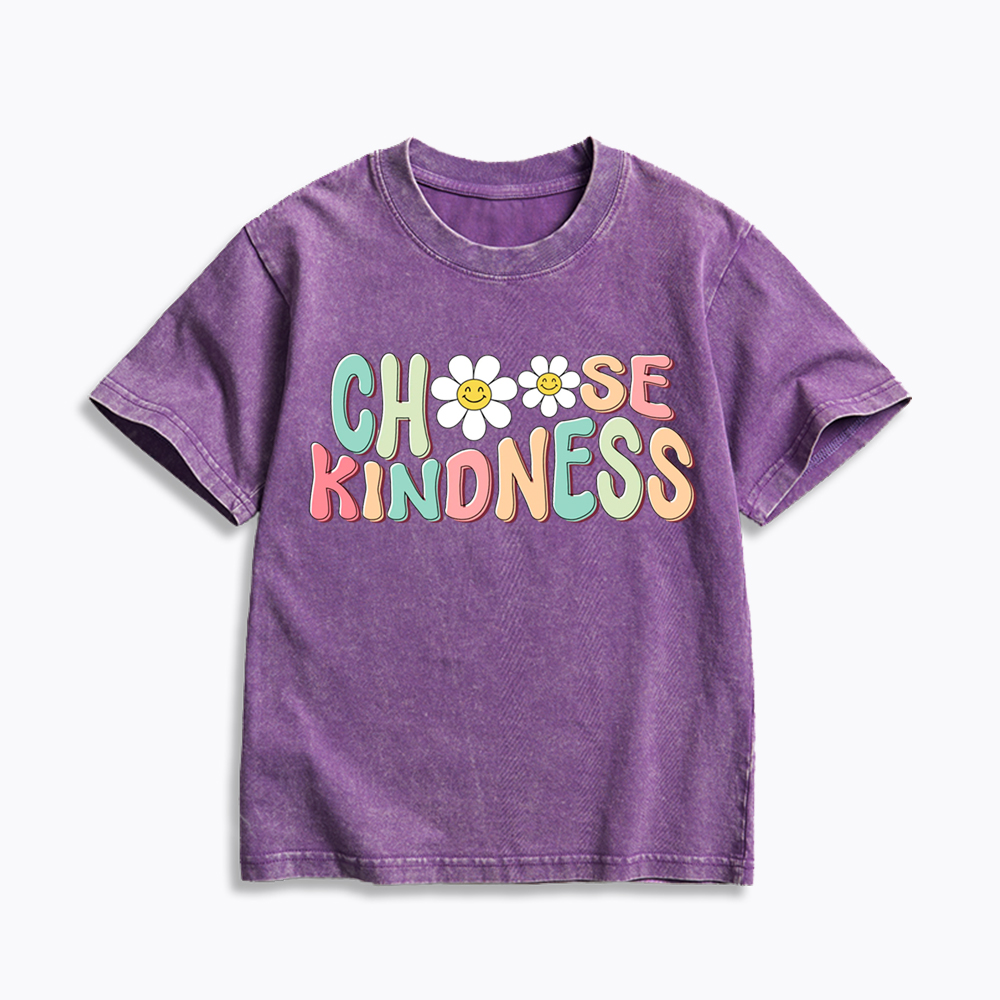 Choose Kindness Kids Washed T-Shirt