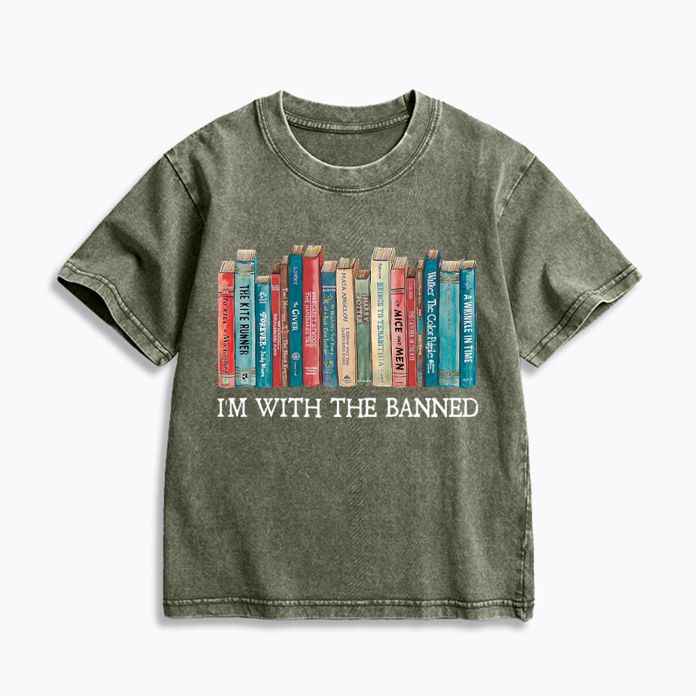 I'm With the Banned Kids Washed T-Shirt
