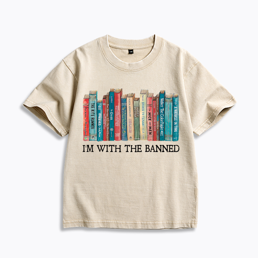 I'm With the Banned Kids Washed T-Shirt