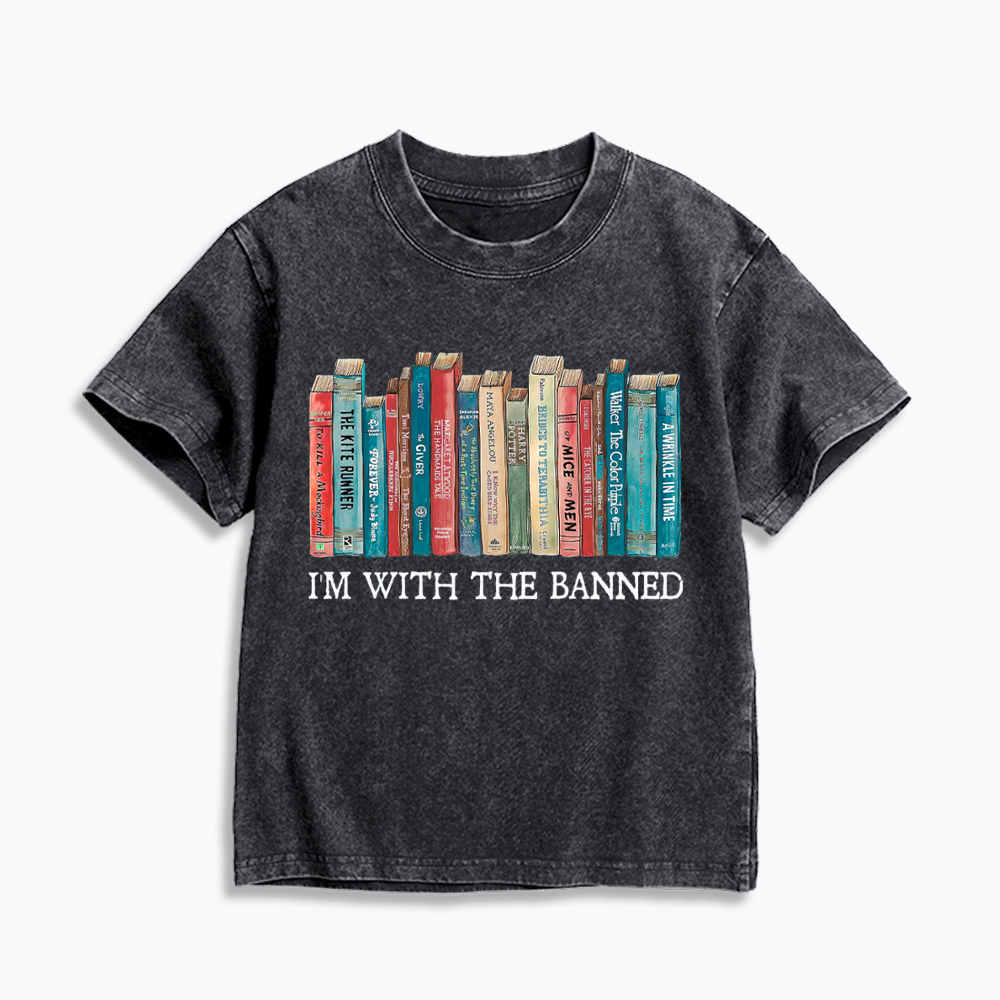 I'm With the Banned Kids Washed T-Shirt