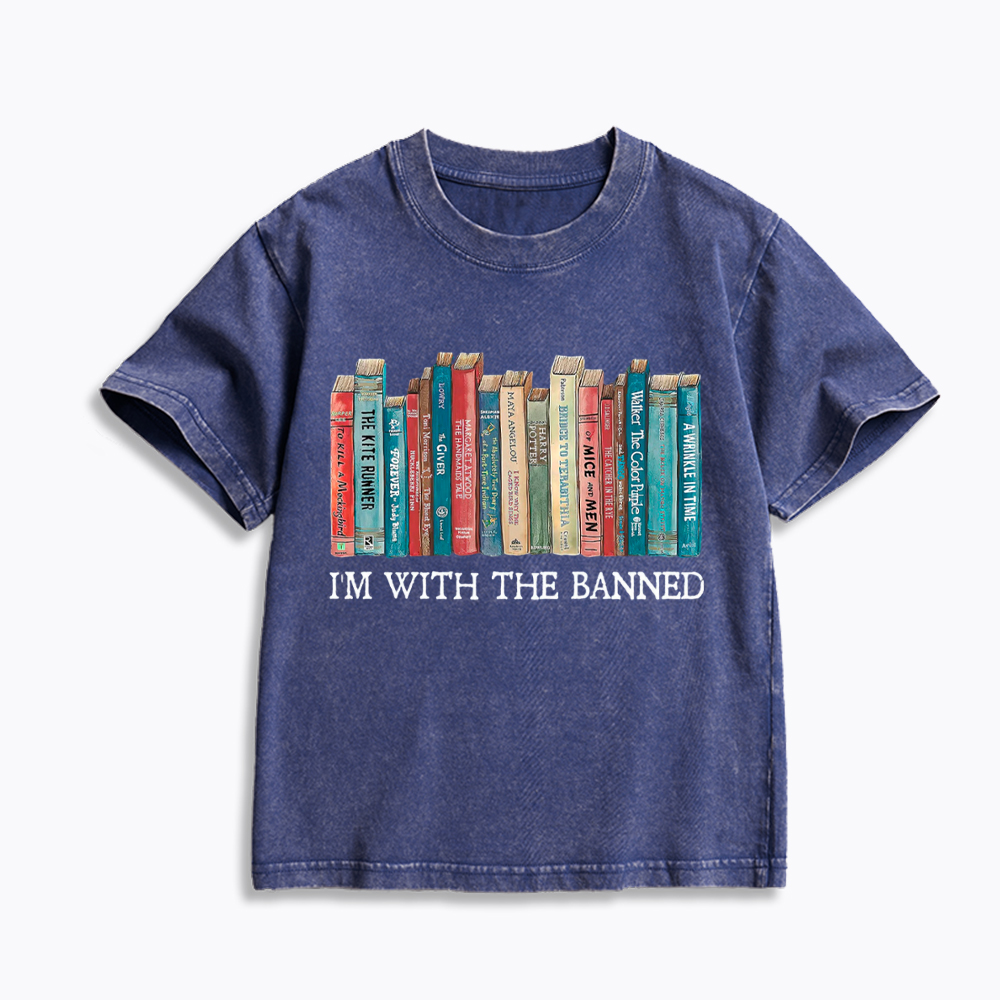 I'm With the Banned Kids Washed T-Shirt