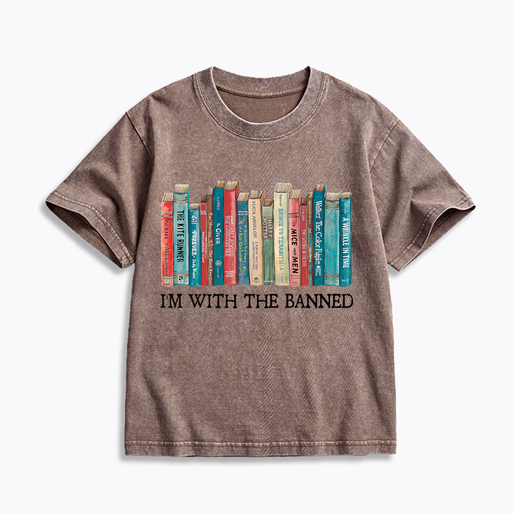 I'm With the Banned Kids Washed T-Shirt