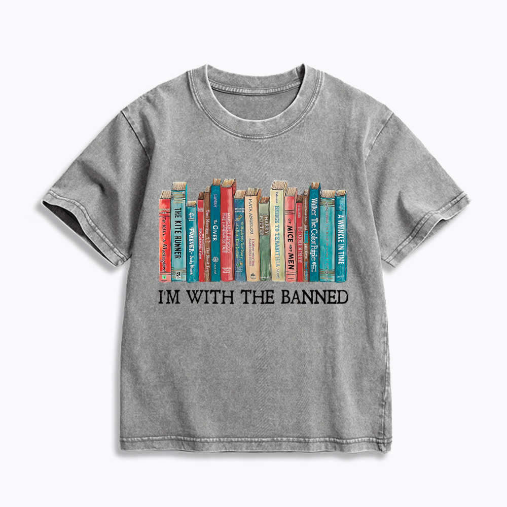 I'm With the Banned Kids Washed T-Shirt
