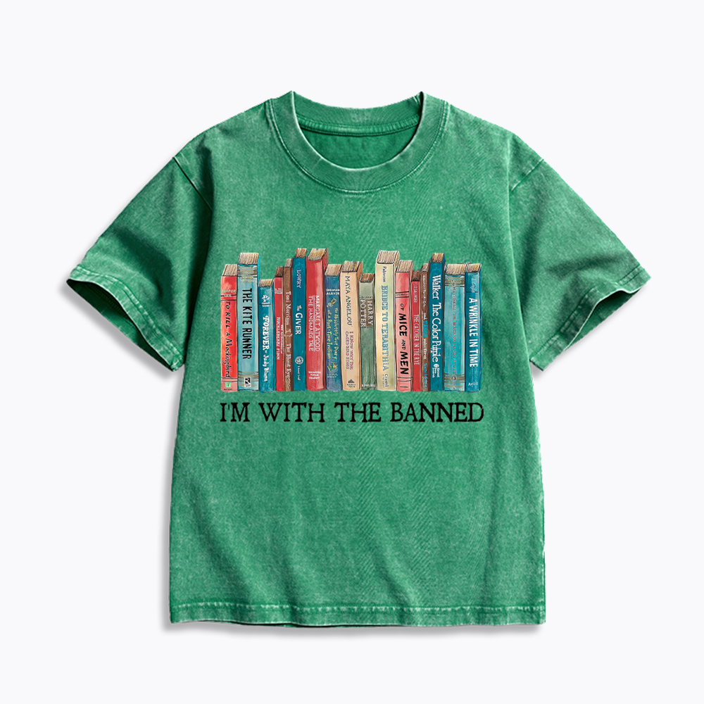 I'm With the Banned Kids Washed T-Shirt