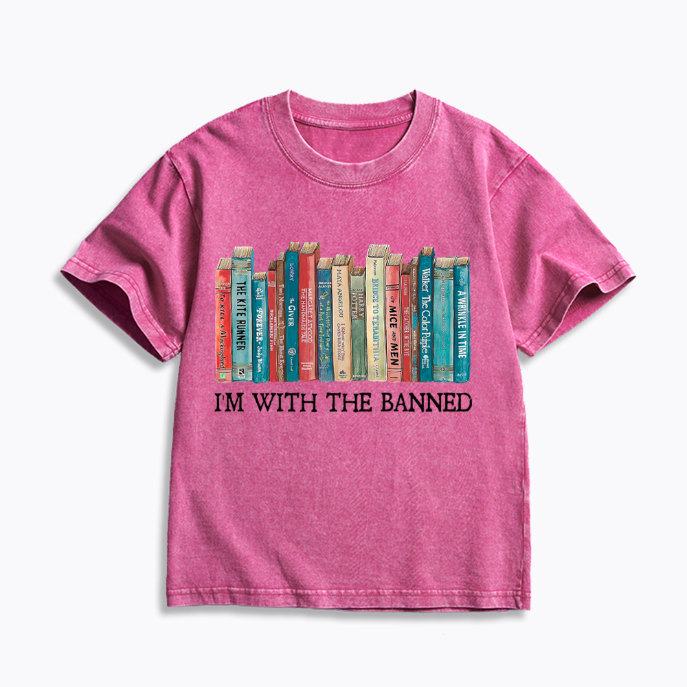 I'm With the Banned Kids Washed T-Shirt