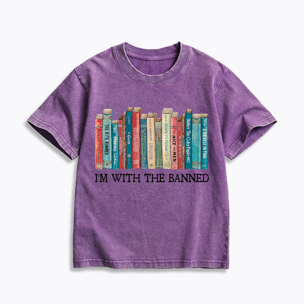 I'm With the Banned Kids Washed T-Shirt