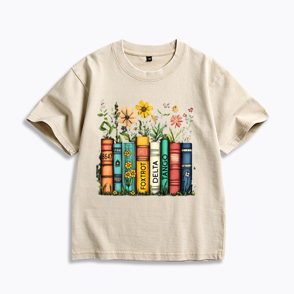 Subtle Anti-Trump Kids Washed T-Shirts