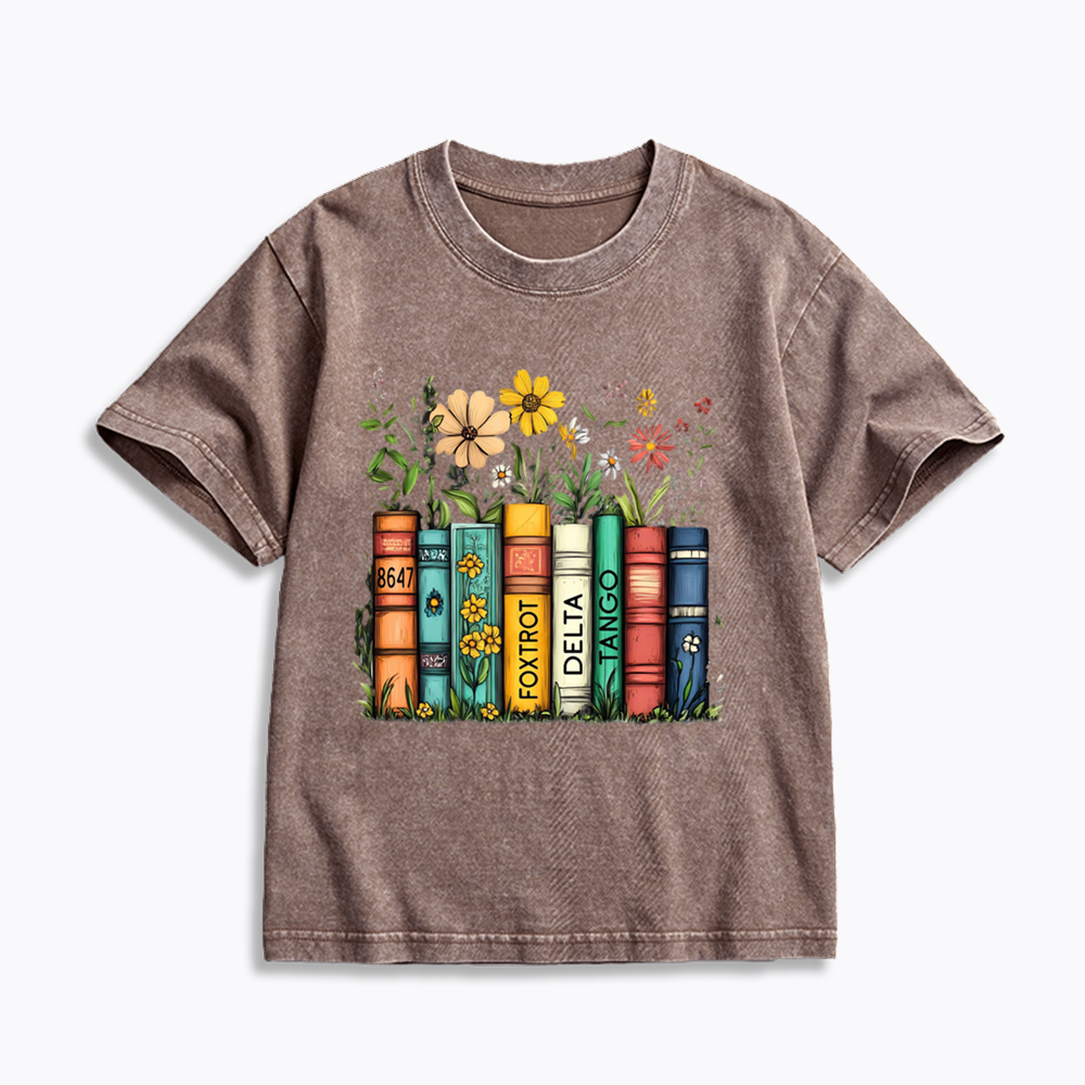 Subtle Anti-Trump Kids Washed T-Shirts