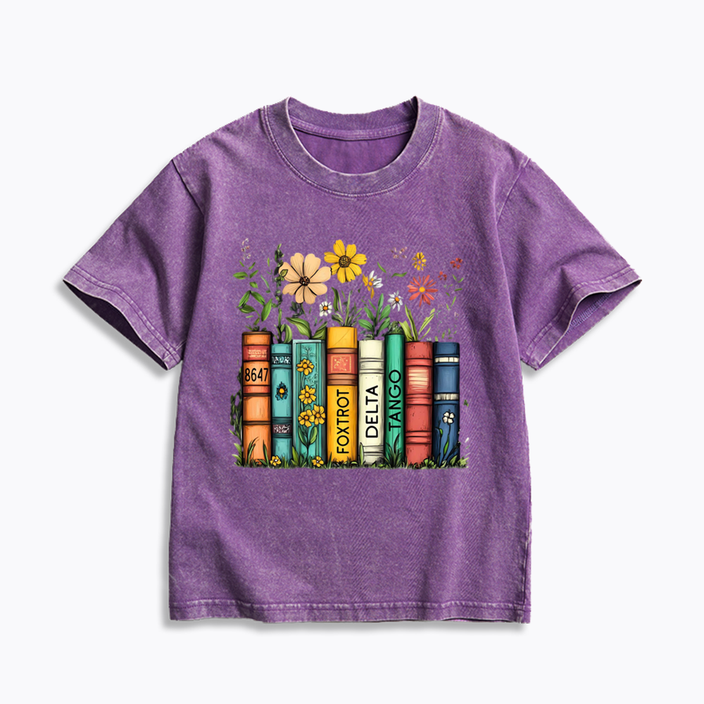 Subtle Anti-Trump Kids Washed T-Shirts