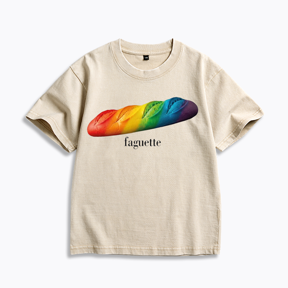 Faguette LGBT Comfort Colors Kids Washed T-Shirts