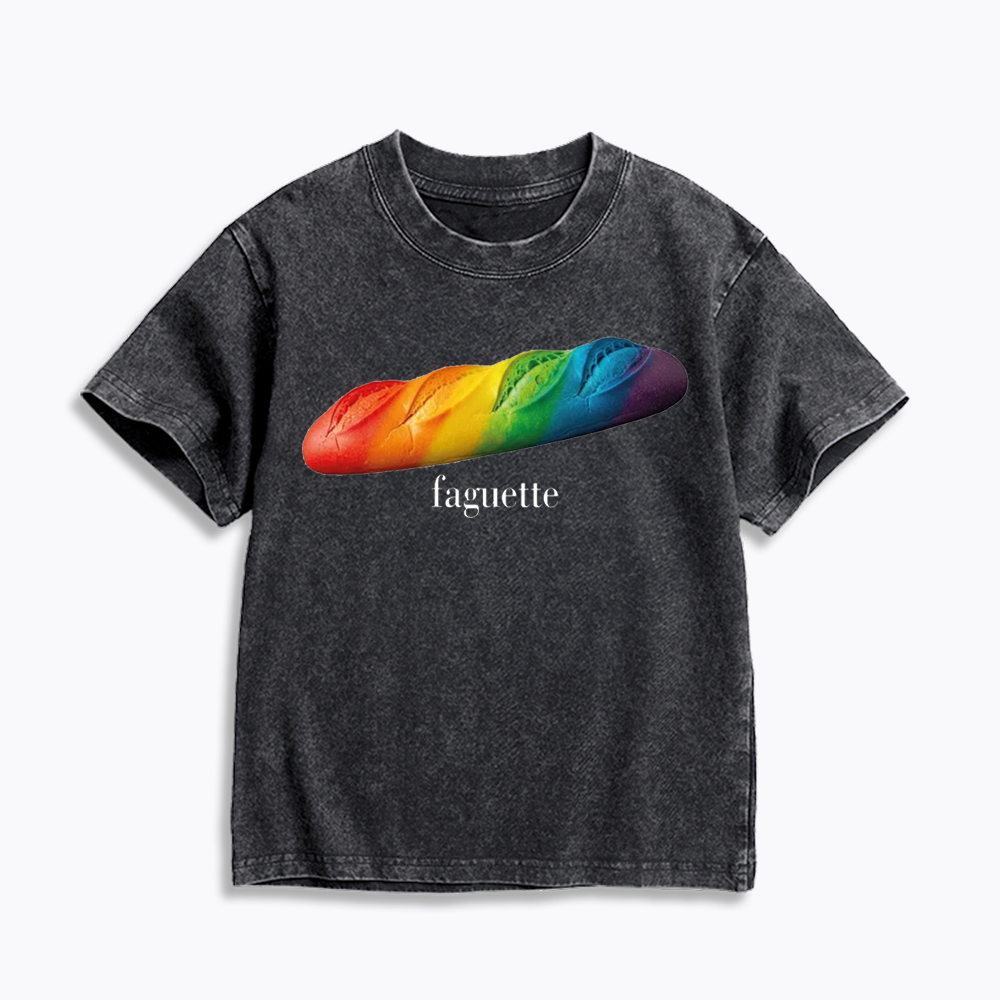 Faguette LGBT Comfort Colors Kids Washed T-Shirts