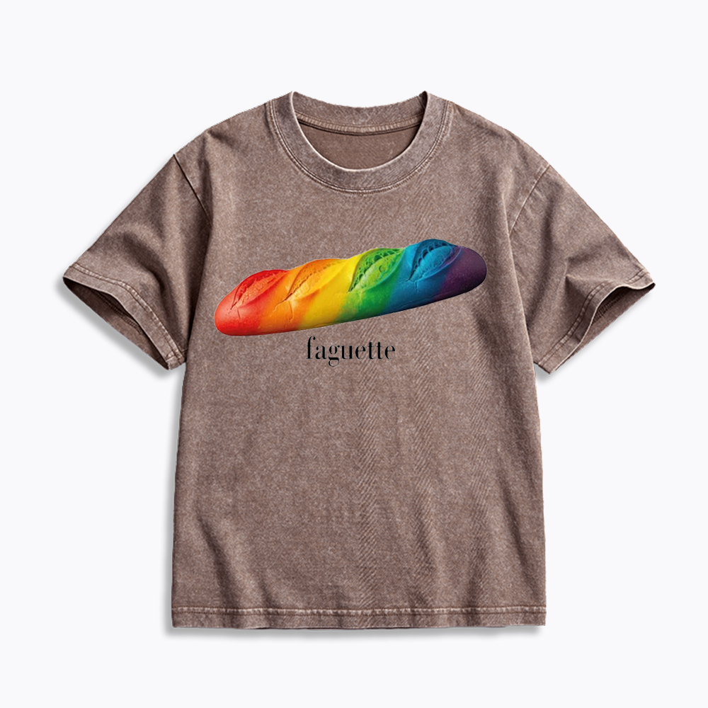 Faguette LGBT Comfort Colors Kids Washed T-Shirts