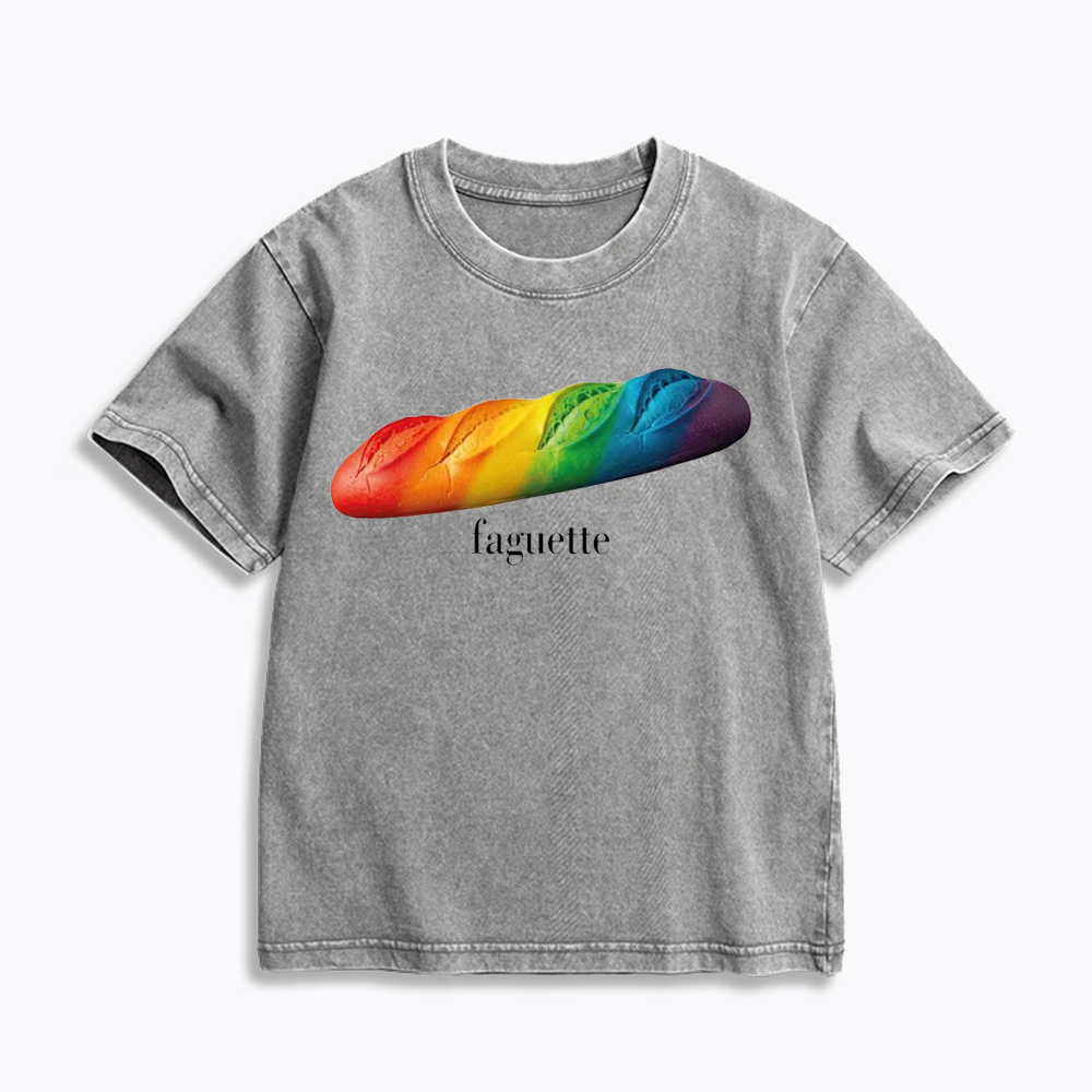 Faguette LGBT Comfort Colors Kids Washed T-Shirts