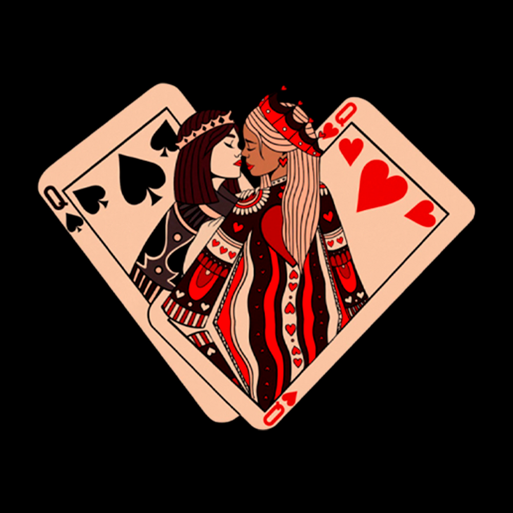 Sapphic Lesbian Cropped T-Shirt