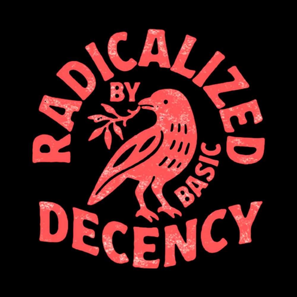 Radicalized By Basic Decency Cropped T-Shirt