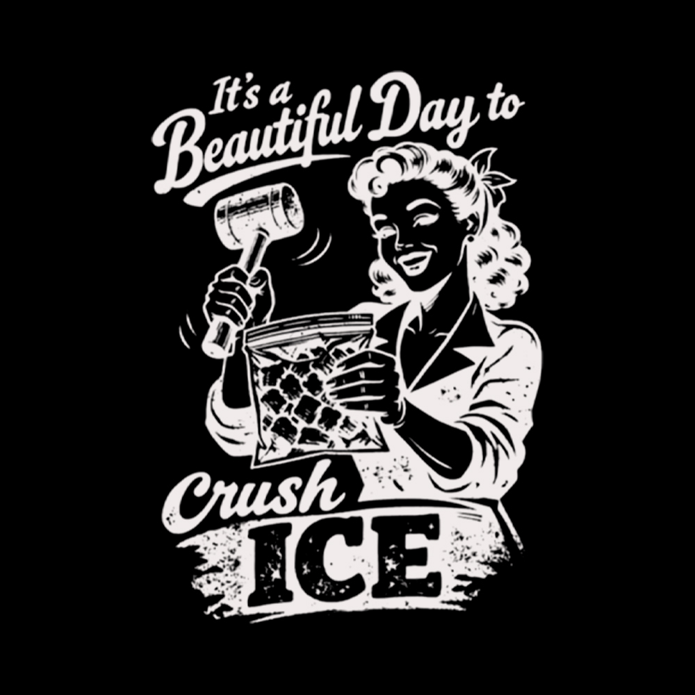 It’s a Beautiful Day to Crush Ice Cropped T-Shirt