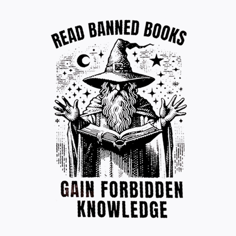 Read Banned Books Gain Forbidden Knowledge Cropped T-Shirt
