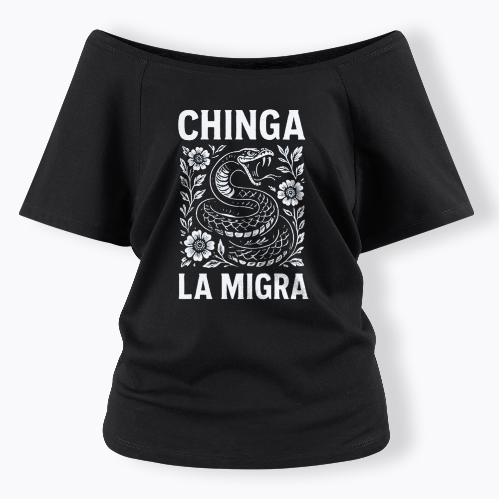 Immigrant Rights Off Shoulder T-shirts