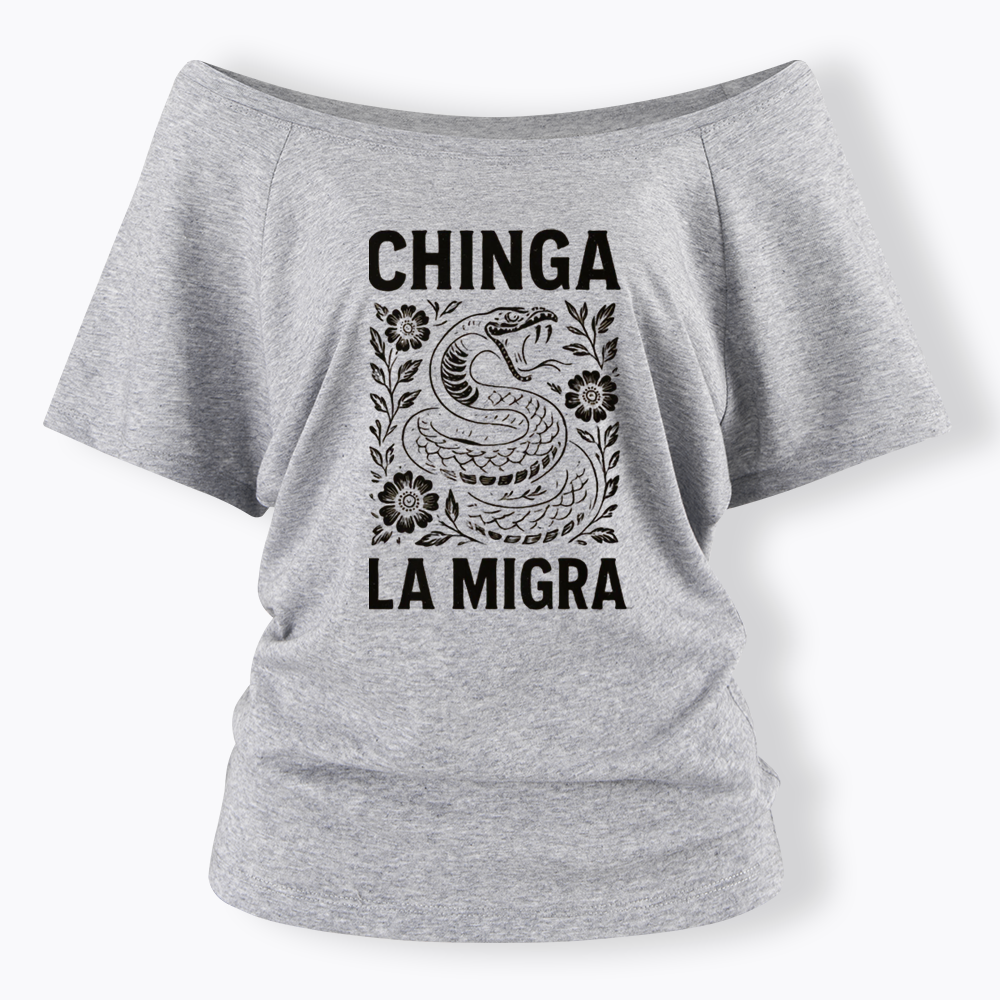 Immigrant Rights Off Shoulder T-shirts