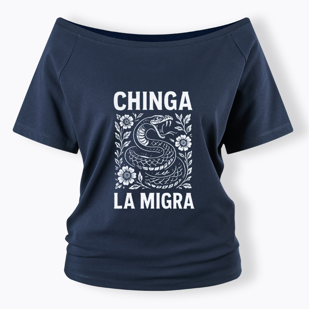 Immigrant Rights Off Shoulder T-shirts