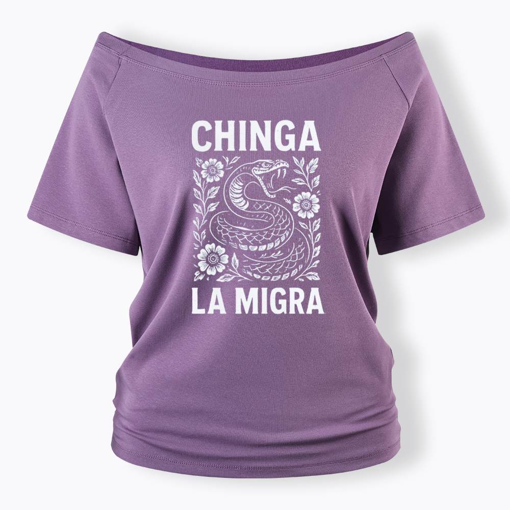 Immigrant Rights Off Shoulder T-shirts