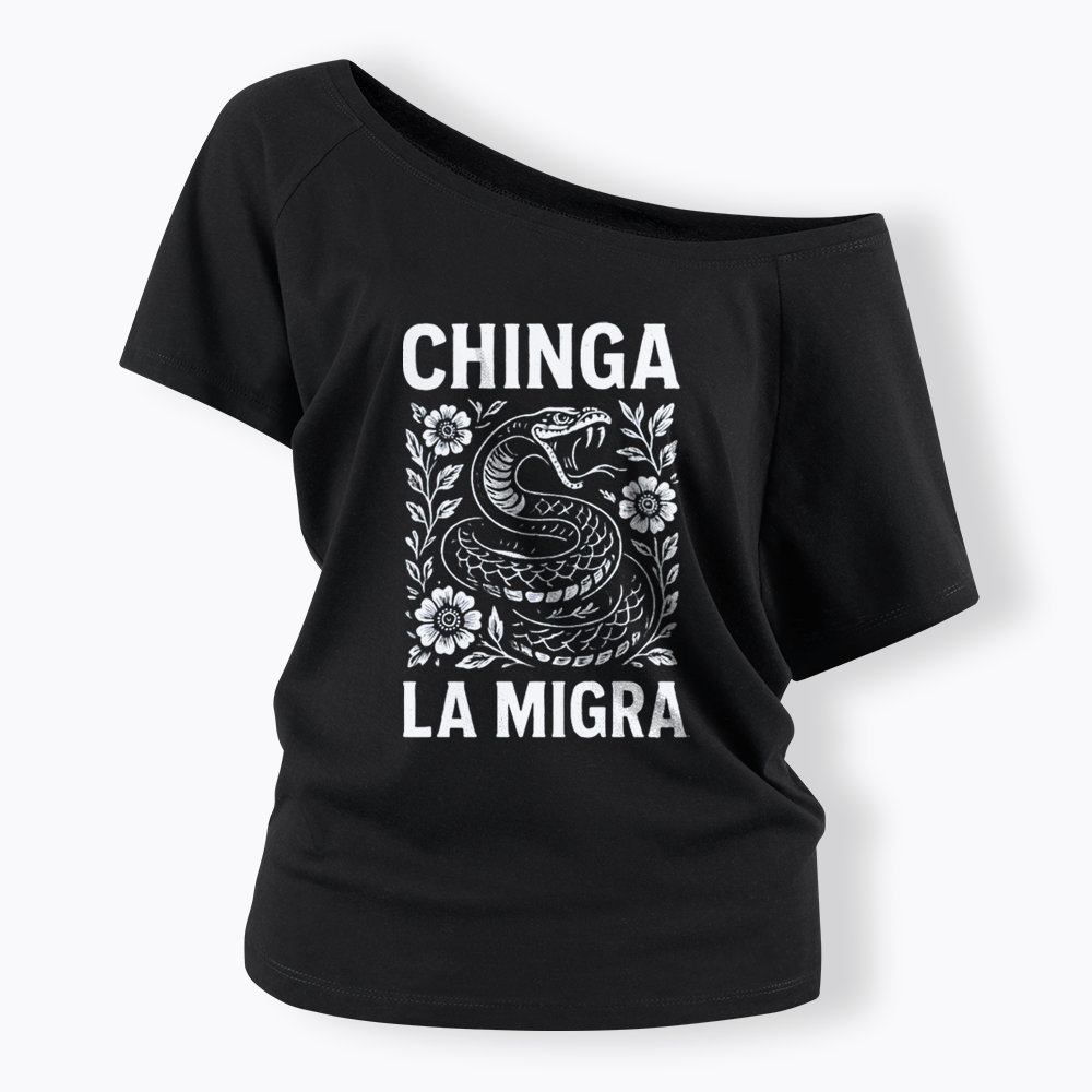 Immigrant Rights Off Shoulder T-shirts